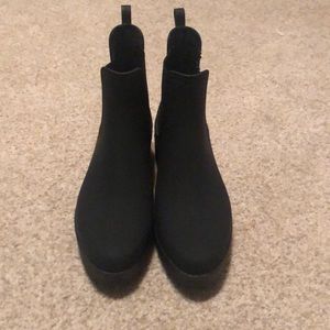 Black Jeffrey Campbell Rainboots